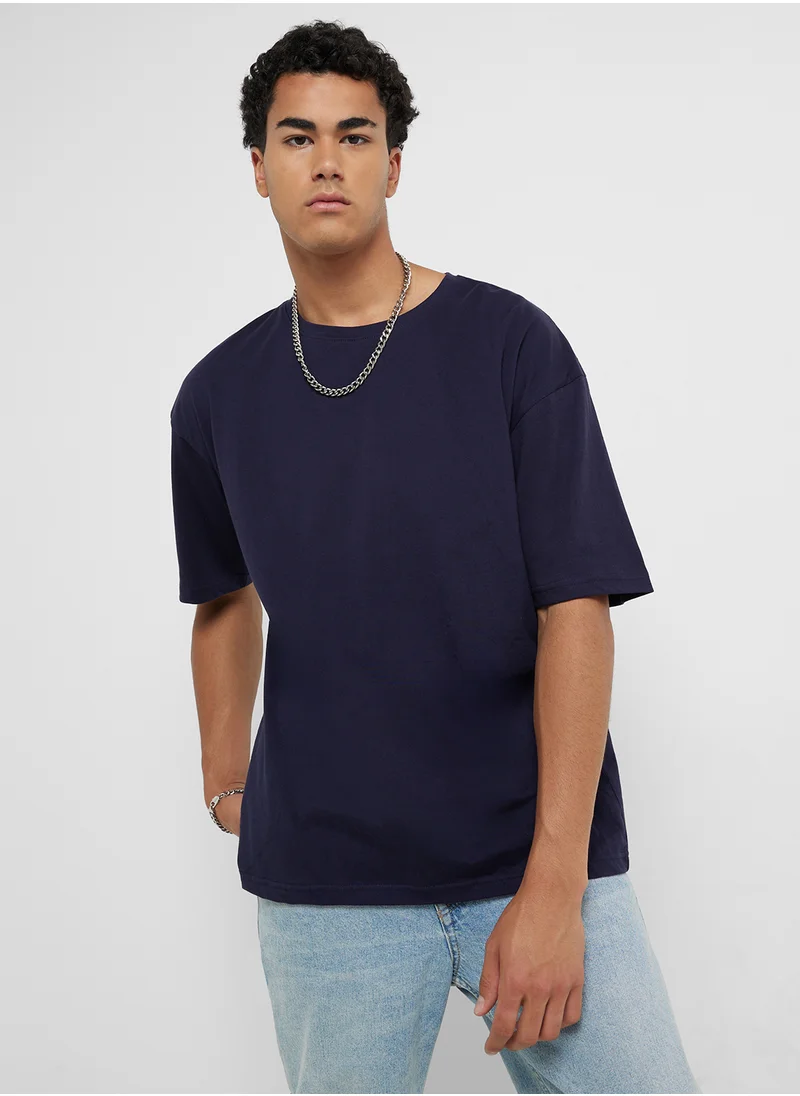سفنتي فايف Oversized Graphic T-Shirt
