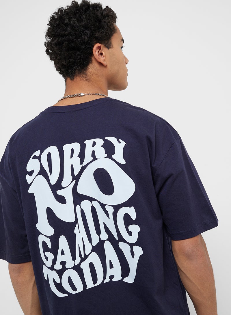 Seventy Five Oversized Graphic T-Shirt - Image 1