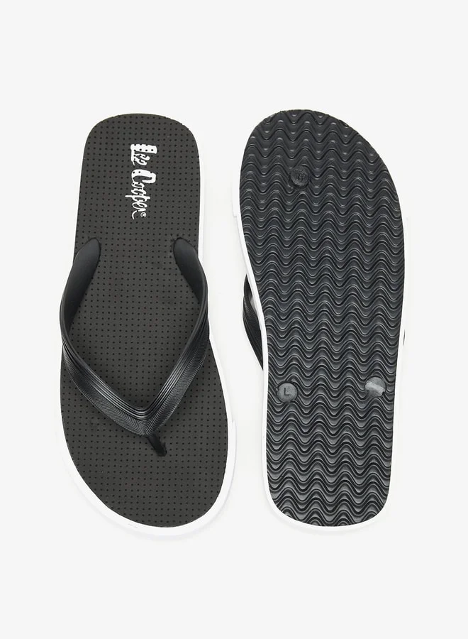 Lee Cooper Men's Textured Flip Flop Slippers
