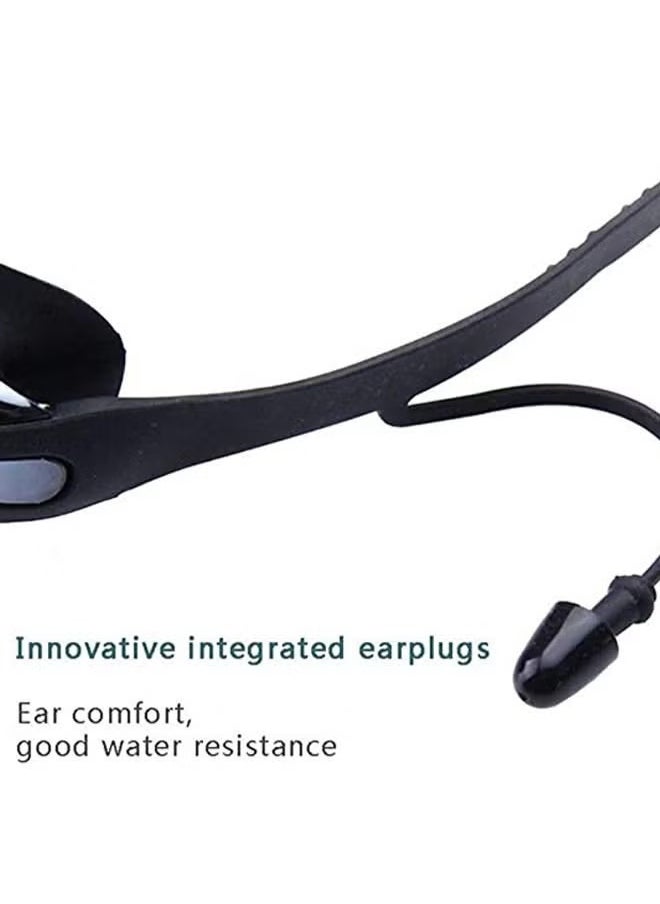 fdsport 6 Pcs Swimming Set Swimwear Swim Goggles Swim Jammers Swim Caps Nose Clip Earplugs Waterproof Bag Case,Suitable for Adult Men,Women,Teenagers,Beginners, Professionals  - Image 4