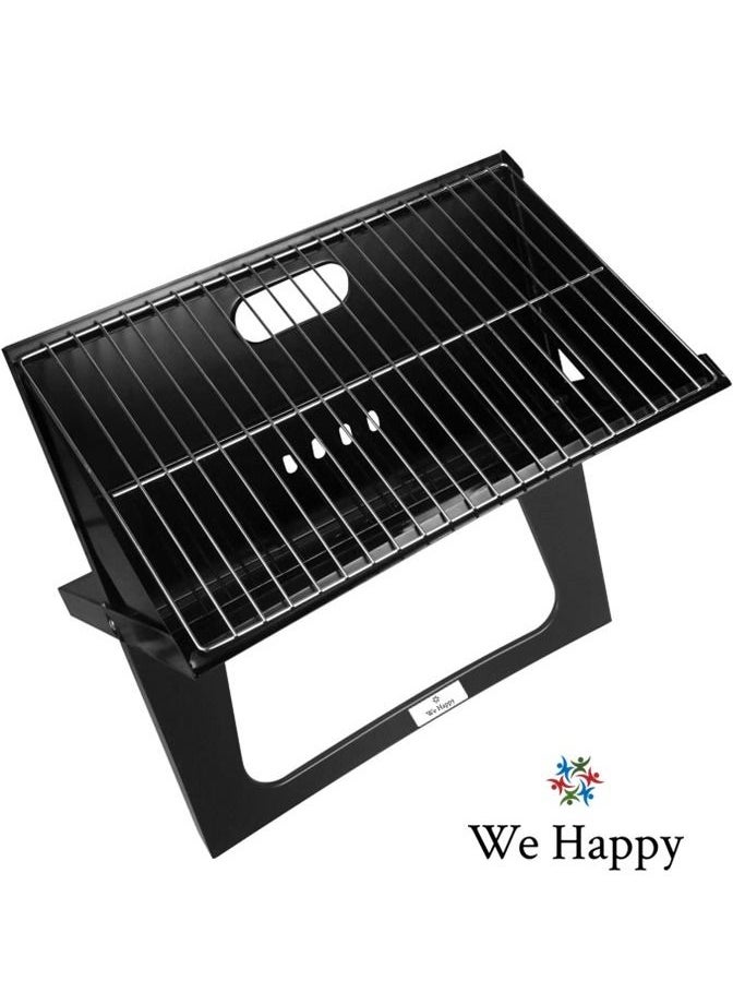 We Happy - Portable Outdoor Barbecue X Type Charcoal Grill | Foldable & Easy to Use - Image 1