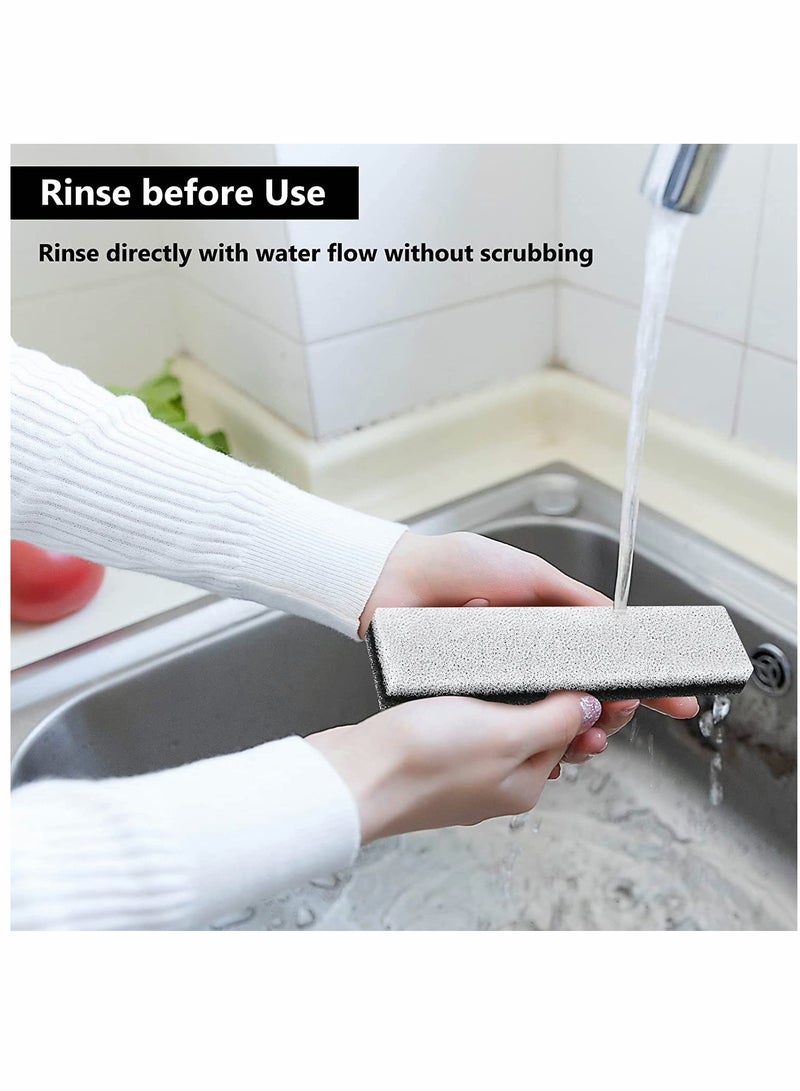 مرشح نافورة مياه الحيوانات الأليفة، فلاتر استبدال لنافورة مياه القطط متوافقة مع نافورة المياه WF020، بيضاء وشفافة، 12 قطعة - Image 5