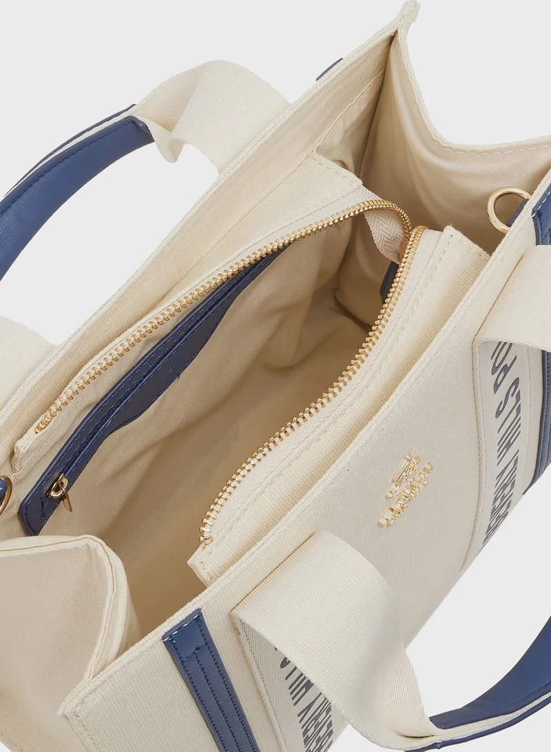 Beverly Hills Top Handle Tote Bag