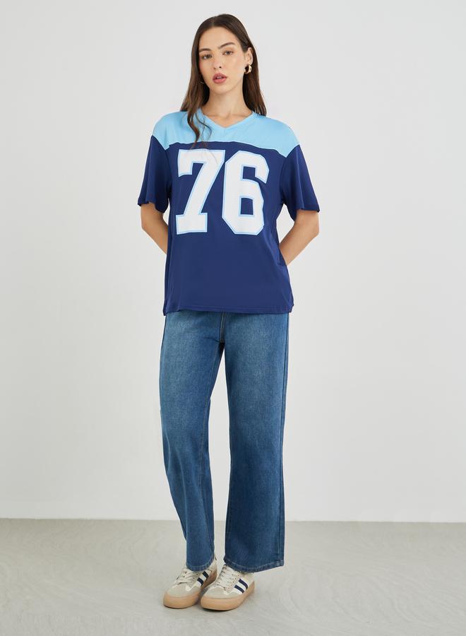 Take Two Slogan Print Short Sleeve T-Shirt - Image 2