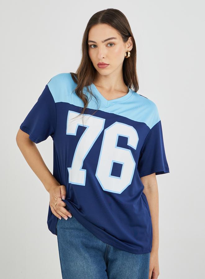 Take Two Slogan Print Short Sleeve T-Shirt - Image 3