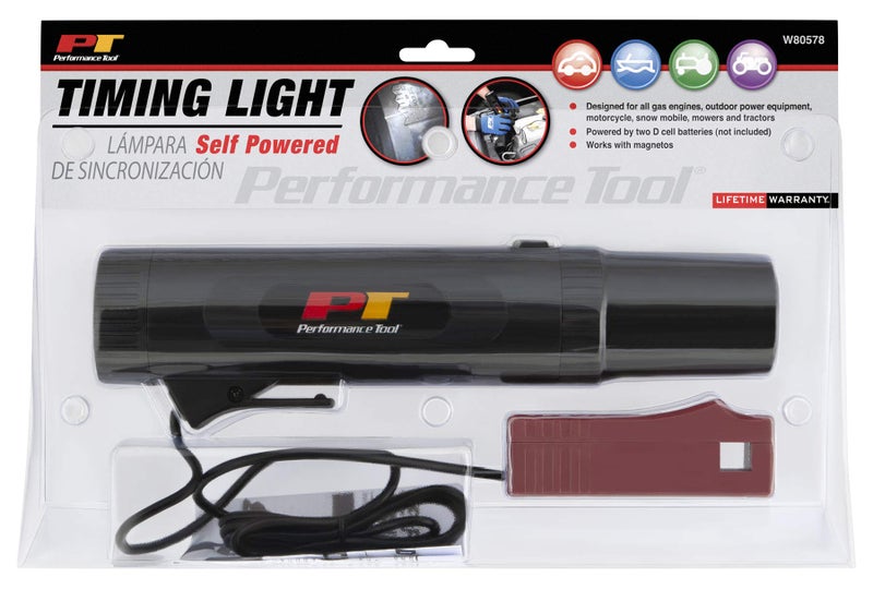 Performance Tool W80578 Self-Powered Timing Light, Black - Image 3
