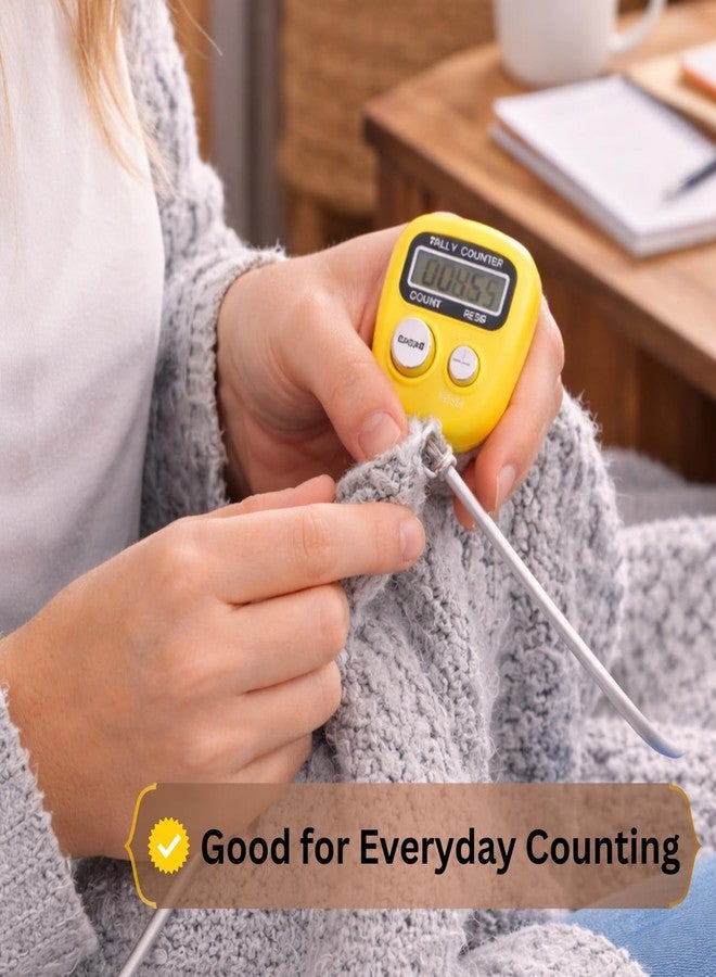 KITTER Mantra Jaap Counter for Chanting Mantra Tally Counter, 5-Digit Finger Ring with LCD Display & Reset Button, Handheld Counter for Meditation, Jap, Sports, Knitting, Classroom Use (Random Colour) - Image 5