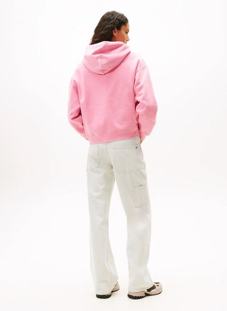 TOMMY JEANS Logo Pullover Hoodie