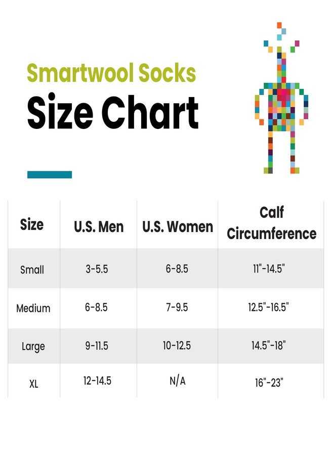 Smartwool Women's Ski Full Cushion OTC Socks, Purple Iris, Large - Image 3