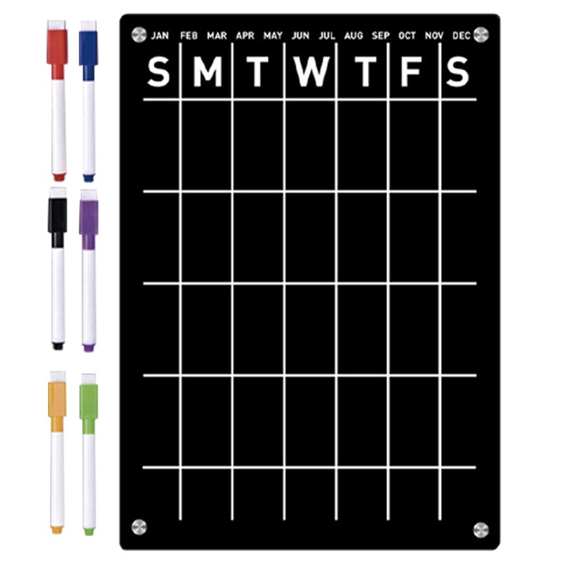 📦 لوحة مغناطيسية للتخطيط ال مي وتنظيم ملاحظات العائلة للثلاجة - Image 1