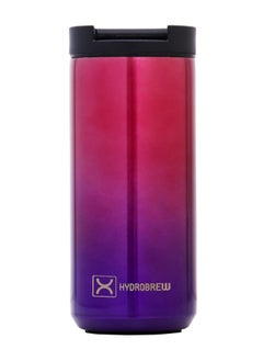HYDROBREW Double Wall Insulated Tumbler Water Bottle - Chrome, 500 Ml  - Image 1