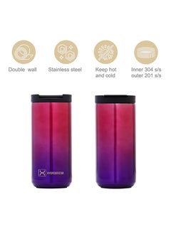 HYDROBREW Double Wall Insulated Tumbler Water Bottle - Chrome, 500 Ml  - Image 4