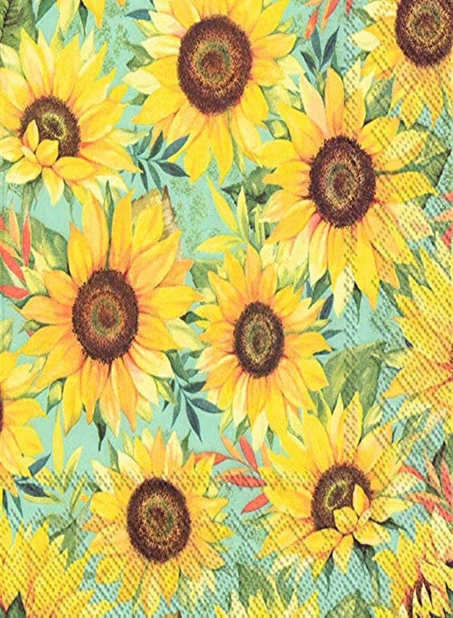 بوسطن انترناشيونال مناديل ورقية ثلاثية الطبقات من بوسطن إنترناشونال، عبوة من 20 منديل، حجم الغداء، لون أخضر فينسنت - Image 2