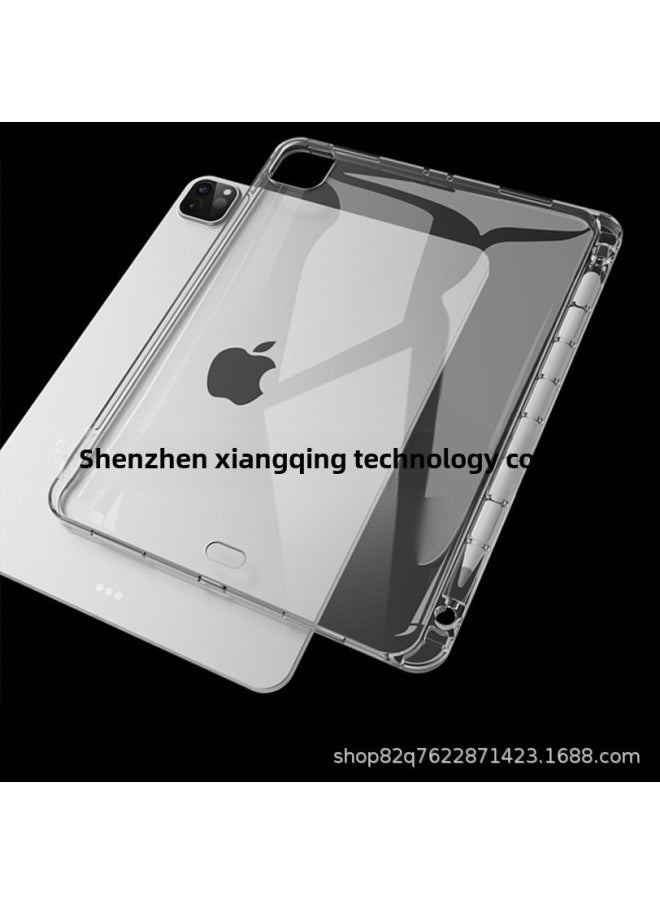 Generic - For 2024iPadPro11 Anti-fall Pen Slot Soft Shell Apple 11 Inch Airbag Protective Cover Pro11 Factory-Color:Ordinary Full Package-Applicable Model:Section 2024 IPadAir13 - Image 1