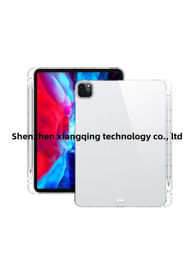 Generic - For 2024iPadPro11 Anti-fall Pen Slot Soft Shell Apple 11 Inch Airbag Protective Cover Pro11 Factory-Color:Ordinary Full Package-Applicable Model:Section 2024 IPadAir13 - Image 1