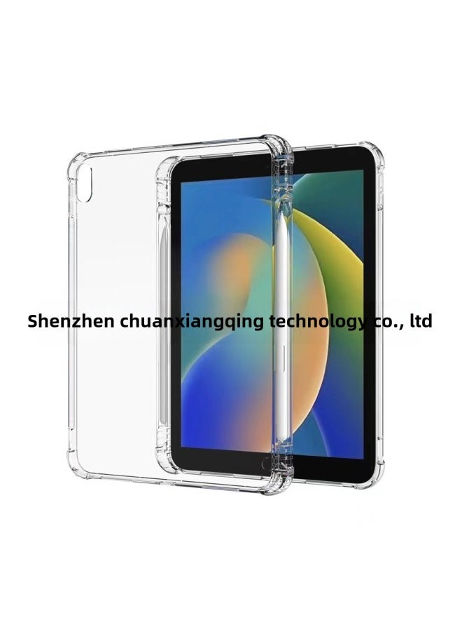 Generic - For 2024iPadPro11 Anti-fall Pen Slot Soft Shell Apple 11 Inch Airbag Protective Cover Pro11 Factory-Color:Ordinary Full Package-Applicable Model:Section 2024 IPadAir13 - Image 1