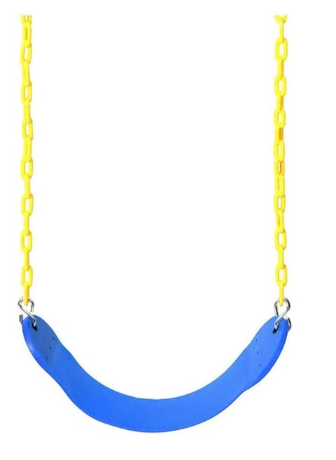 Excellence RBW TOYS Garden RBW TOYS Swing Seat Set with Chains Snap Hooks Playground Yard Gym Swing Kids Toy Blue