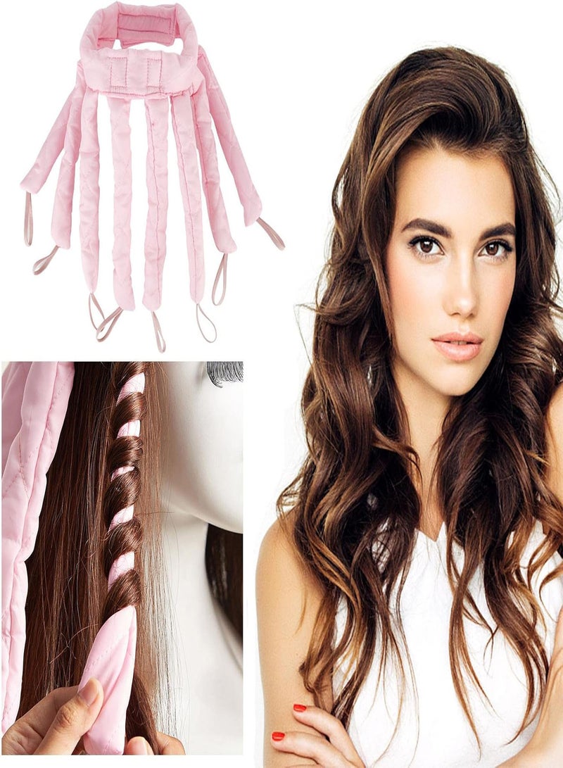 GGOOT Heatless Hair Curler, Octopus Curler Heatless Headband, Sleep Curling Iron DIY Hair Curling Tools Hair Rollers for Long & Short Hair for Overnight - Image 3