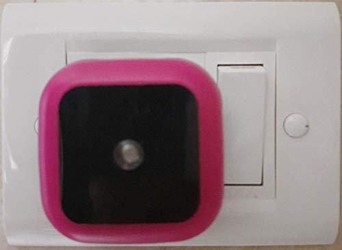 HOARD 0.5W Led Plug in Smart Night Lamp with, Automatic Sensor -(Pink) Pack of 1 - Image 2