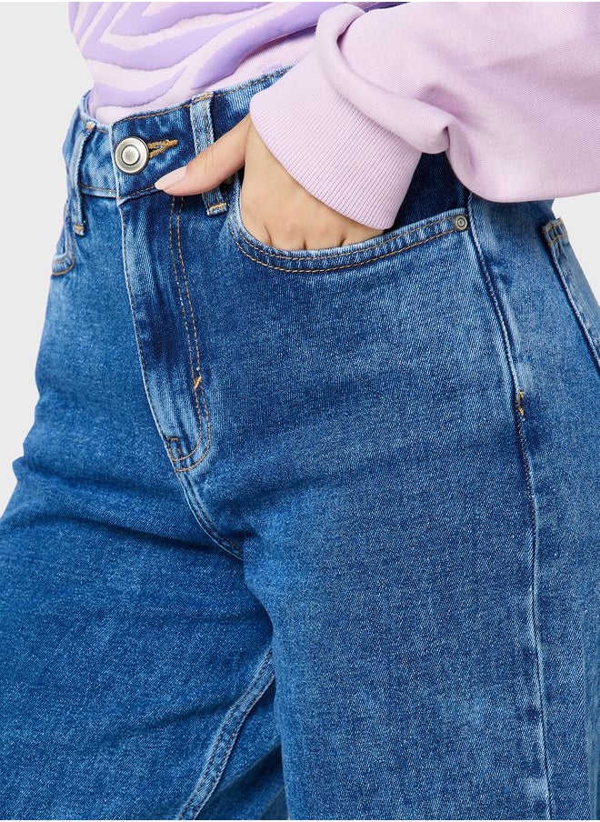 Ginger - High Waist Wide Leg Jeans - Image 1