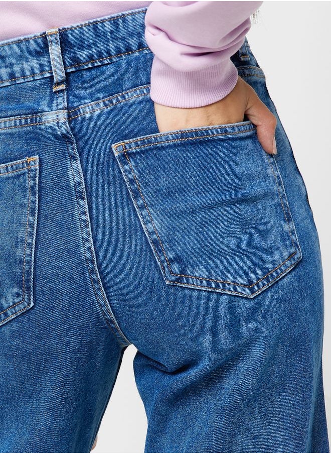 Ginger - High Waist Wide Leg Jeans - Image 1