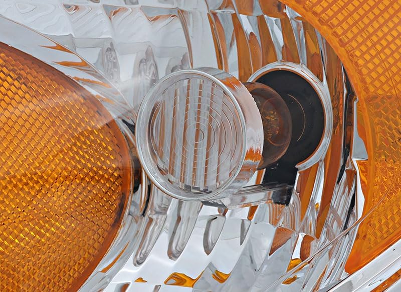 JP Auto Headlights Lamps Set for Hyundai Elantra 2007-2009 Halogen Driver and Passenger Side - Image 4
