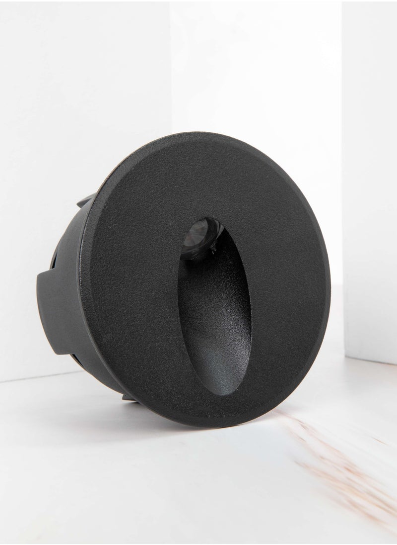 UCANDLE 6pcs Round Drawer Spotlight Black Frame  - Image 2