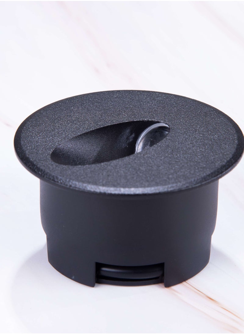 UCANDLE 6pcs Round Drawer Spotlight Black Frame  - Image 3
