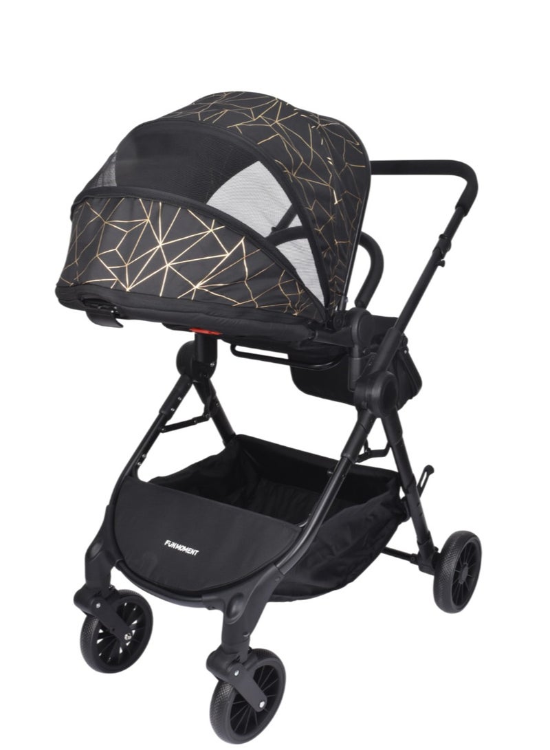 لحظة مرح عربة أطفال فاخرة خفيفة الوزن وقابلة للطي و مقعد قابل للتعديل - Image 2