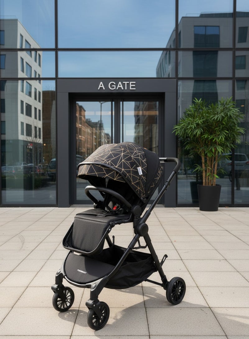 لحظة مرح عربة أطفال فاخرة خفيفة الوزن وقابلة للطي و مقعد قابل للتعديل - Image 1