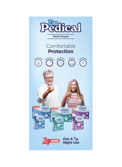 دكتور بيدكال حفايض Dr.pedical مقاس M مكونة من 30 قطعة  - Image 2
