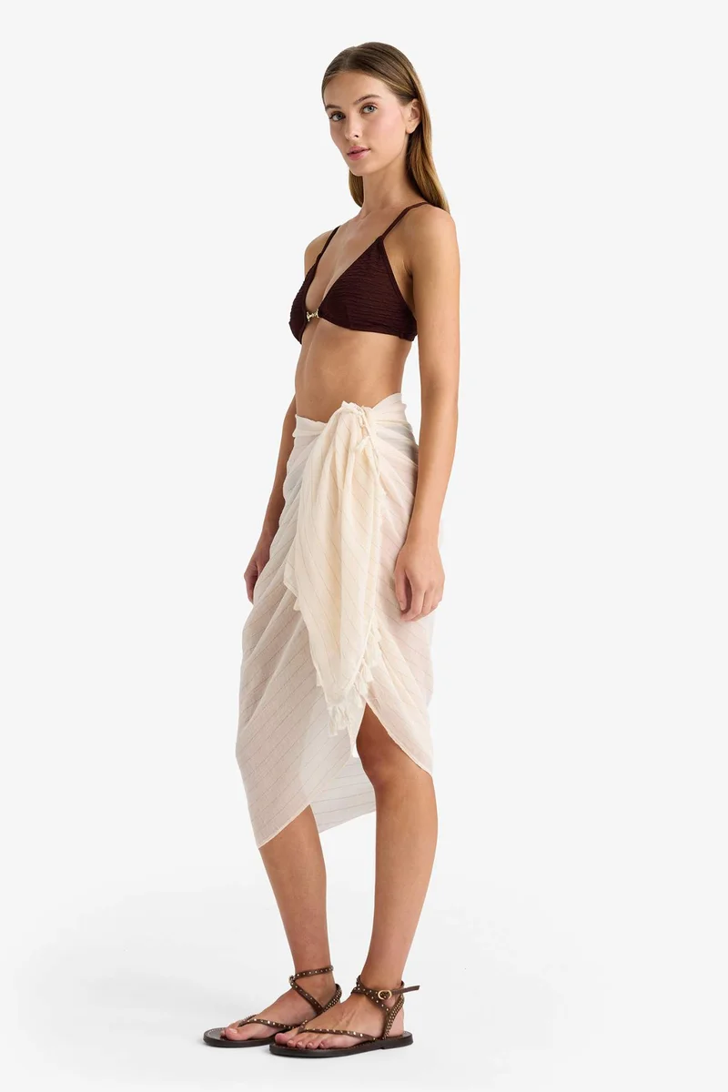 ديفاكتو Fall in Love Regular Fit Cotton Pareo Beachwear