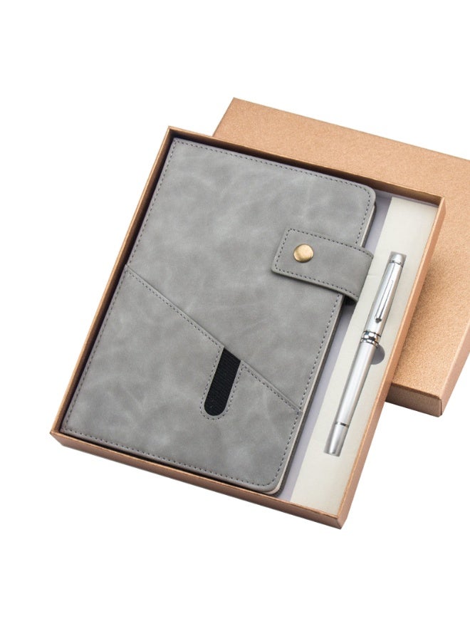 Generic A5 Lined PU Leather Journal Notebook with Pen & Gift Box for Men Women School,Travel,Business,Work,Home Writing - Image 1