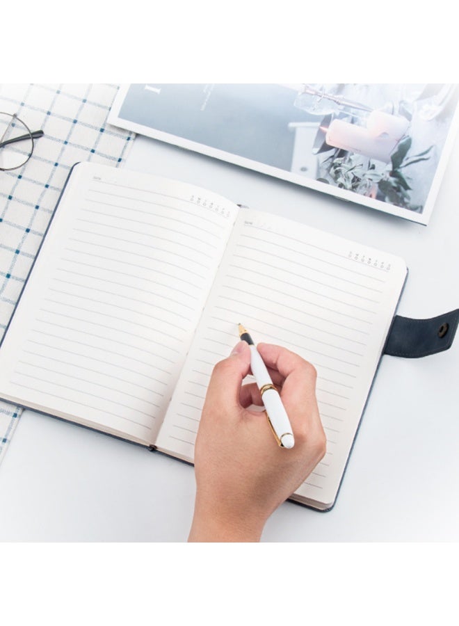 Generic A5 Lined PU Leather Journal Notebook with Pen & Gift Box for Men Women School,Travel,Business,Work,Home Writing - Image 2