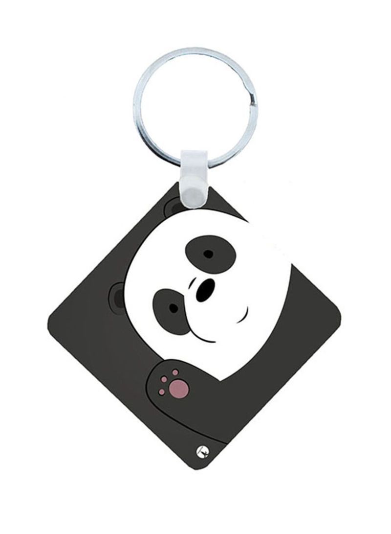 RKN The Panda Wooden Keychain