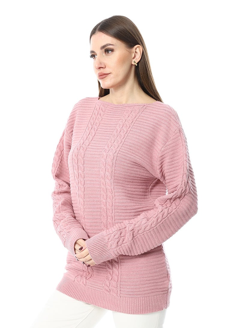 Caesar Women Wool Long Pullover With High Neck - Image 3