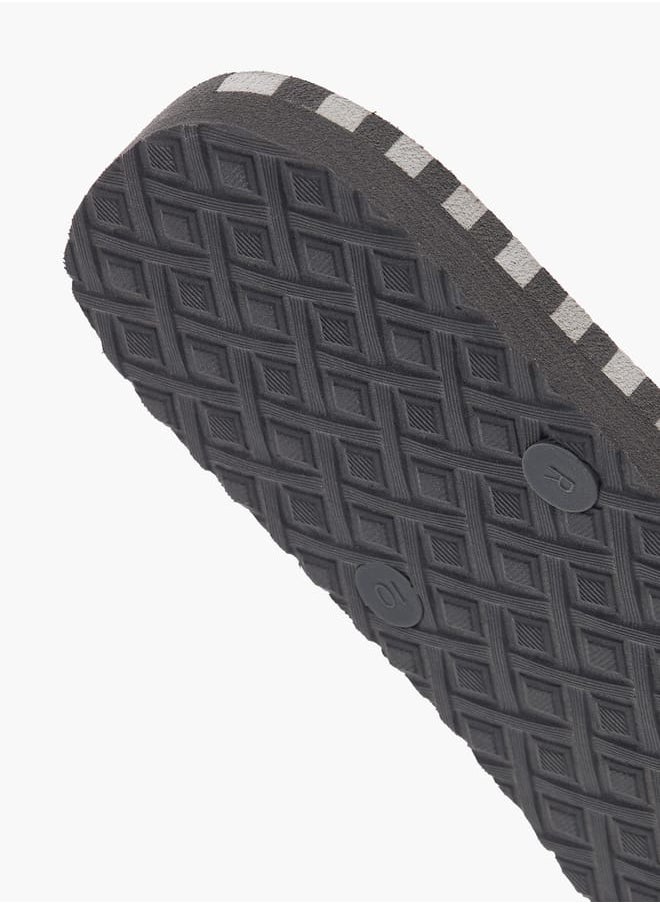 Lee Cooper - Mens Printed Thong Slippers - Image 1