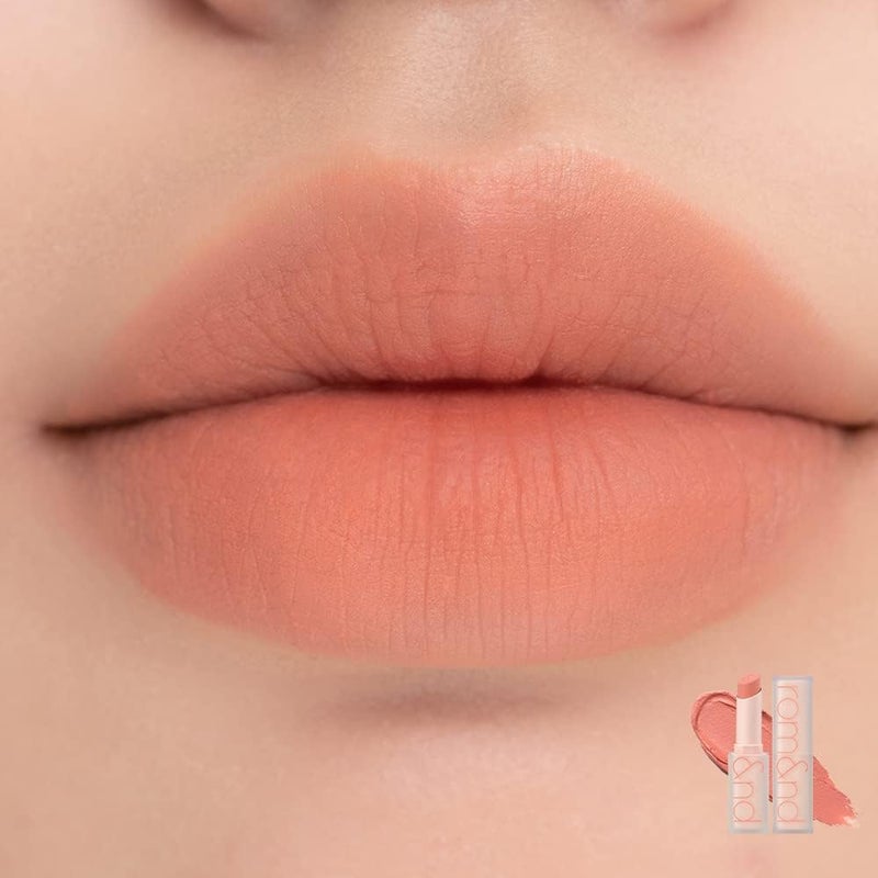rom&nd Zero Matte Lipstick - #09 Shell Nude - Image 2