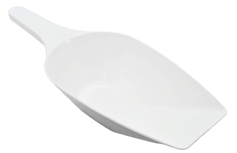 EISCO Scoop, 1000ml (33.8oz) - Polypropylene Plastic - Flat Bottom - Excellent for Measuring & Weighing - Autoclavable - Image 1
