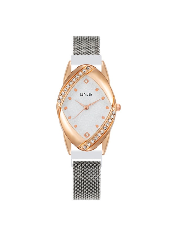 Mark Fairwhale Fashion Diamond Studded Women's Watch 