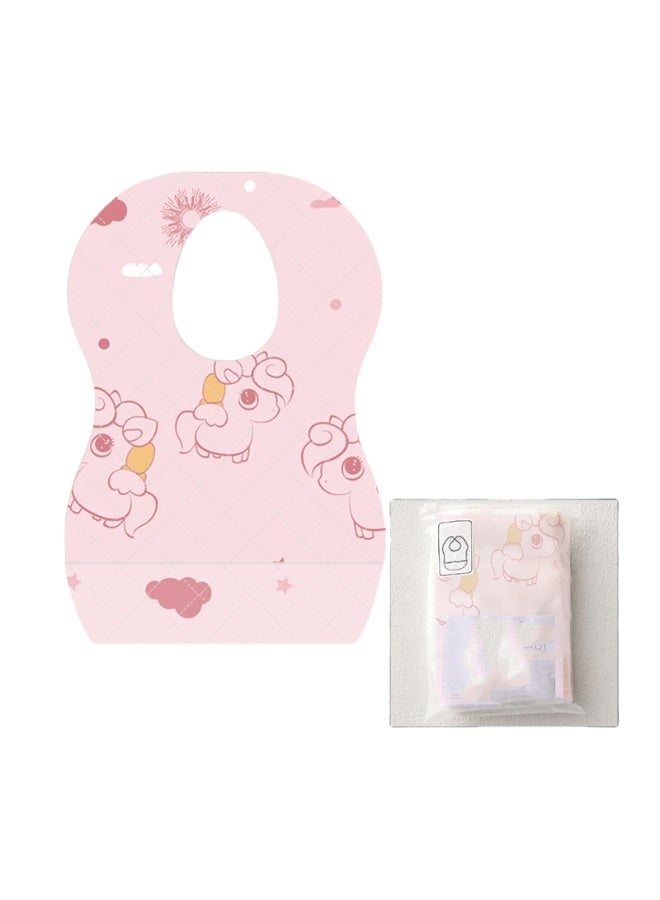 Nariele New Disposable Baby Bib Set Of 10 Pieces