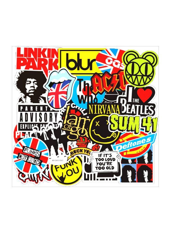 100-Piece Cool Waterproof Vinyl Stickers 43961cm - Image 1