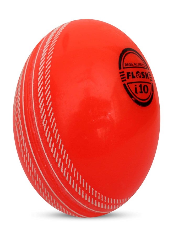فلاش كرة كريكيت مطاطية ناعمة فلاش I-10 - عبوة من 6 كرات (متعددة الألوان) - Image 3