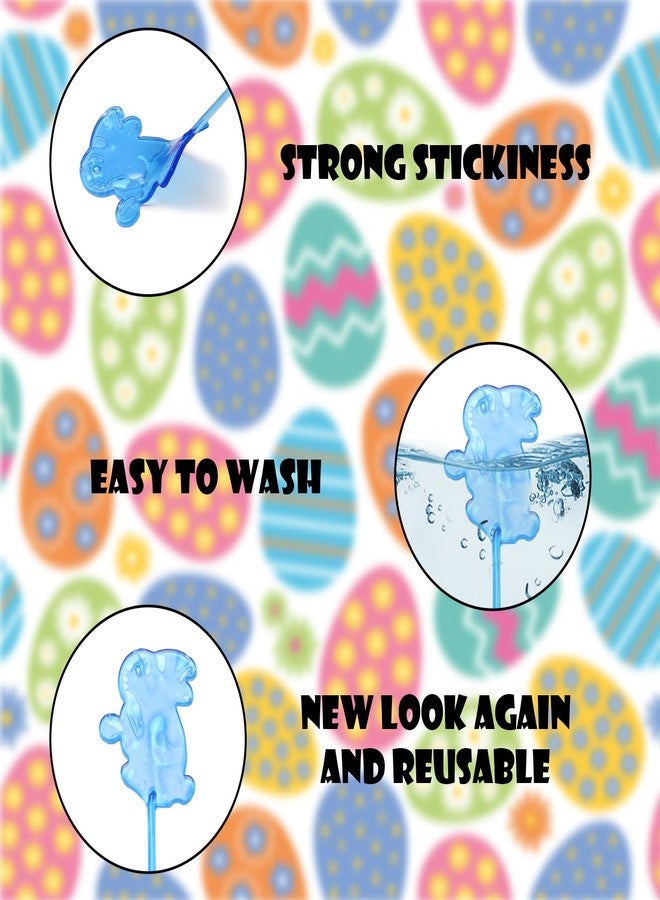 VOMAOK 24pcs Prefilled Easter Eggs with Easter Sticky Hands Toy Inside for Kids Boys Girls Easter Basket Stuffers,Eggs Hunt ,Party Favors - Image 4