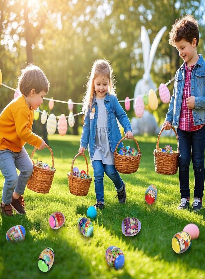 VOMAOK 24pcs Prefilled Easter Eggs with Easter Sticky Hands Toy Inside for Kids Boys Girls Easter Basket Stuffers,Eggs Hunt ,Party Favors - Image 5