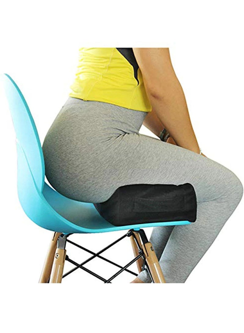 Max Comfort BBL Brazilian Buttock Lift Post-Surgery Pillow, Post-Surgical Recovery Pillow for Sitting and Driving, Buttocks Support Seat Cushion for Women, by Max Comfort, Black  - Image 3