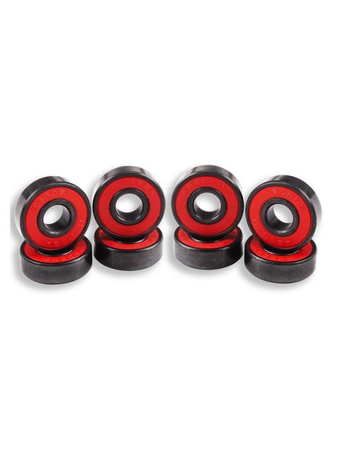 Bearing, 8 Pcs Ceramic Skateboard Bearings High Speed Double Shielded 608 RS ABEC-11Miniature Ball Bearings for Motor, Skateboards, Inline Skates, Scooters (8*22*7 mm)