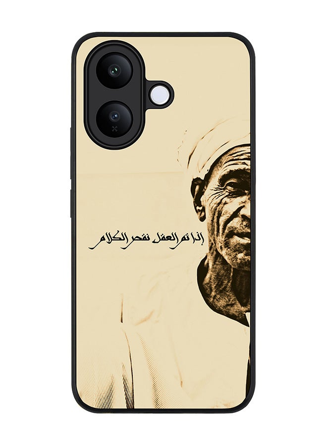 Stylizedd For vivo V60 Lite / V70 Lite Case,Slim fit Camera Protection, Shockproof Thin Phone cover  - Speak Wisely - Image 1