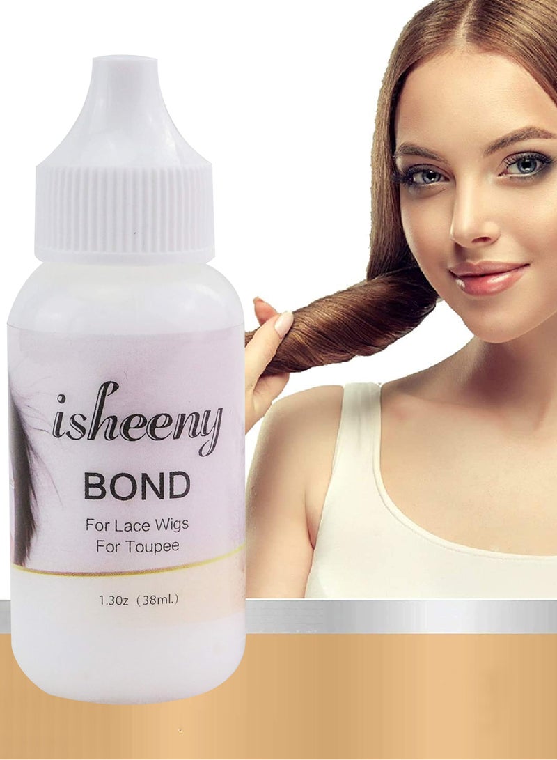 Estelle Lace Wig Adhesive 1.3oz Invisible Safe and Reliable Bond for Lace Wigs Toupees Frontal and Hairpieces in High Temperatures and Humidity - Image 1