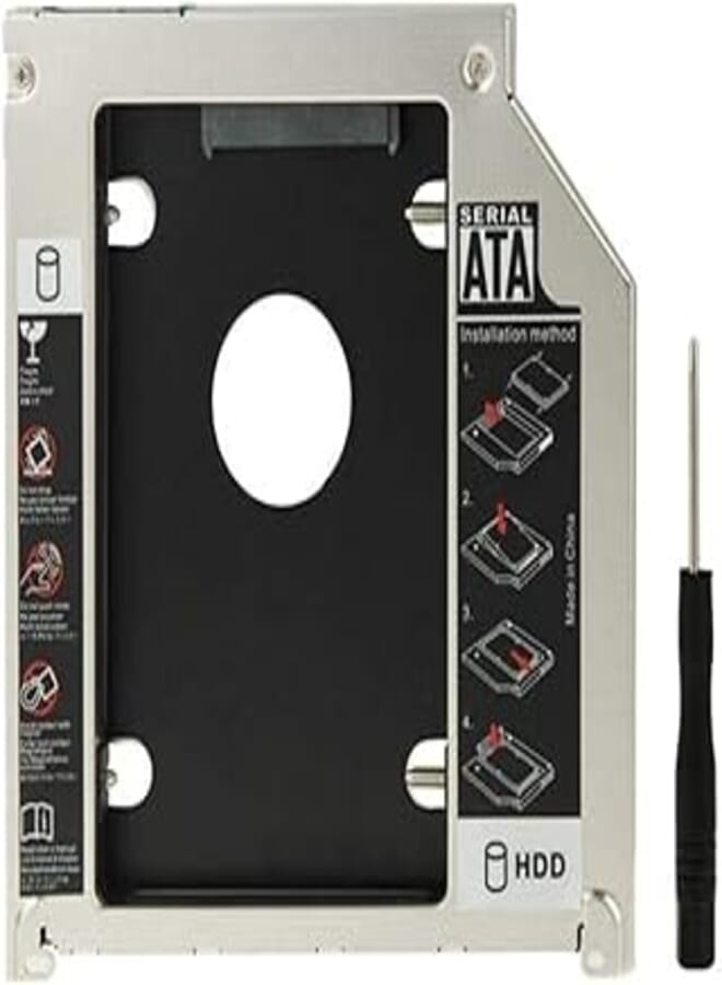 Universal Second For SATA HDD 2.5 Inch Caddy Thickness: 12.7 Mm